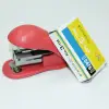 Mini creative stapler, stapler needle set, student stationery, hand-held desktop products factory direct sales details Picture
